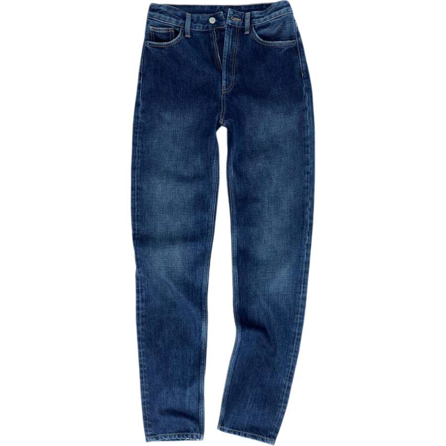 ZARA Trf Jeans Women's Sea Blue Moderate Slim Fit Pants