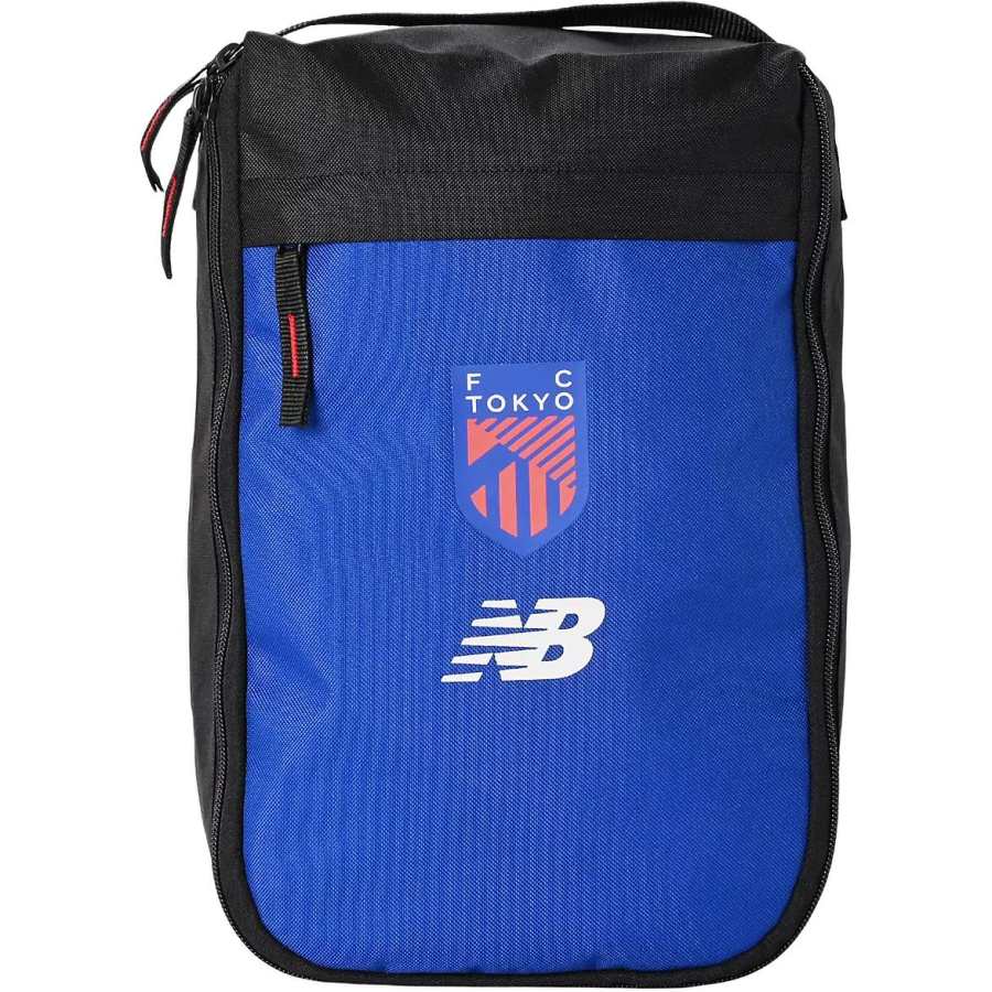 New Balance New Balance FC Tokyo Letter Print Multicolor Design Travel Storage Bag Unisex Blue