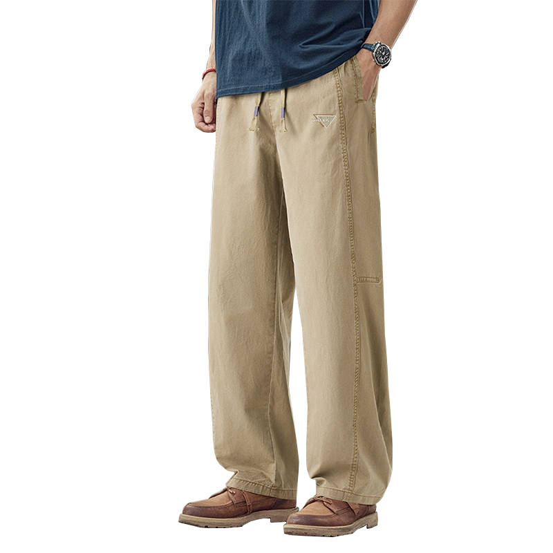 Tonlion Casual Pants Unisex Moderate Scimitar Pants