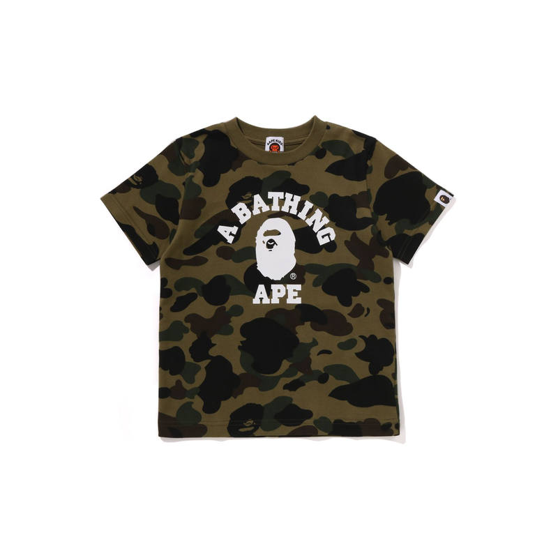 A BATHING APE T Shirt FW25 Children Aged 3 7 Years Old