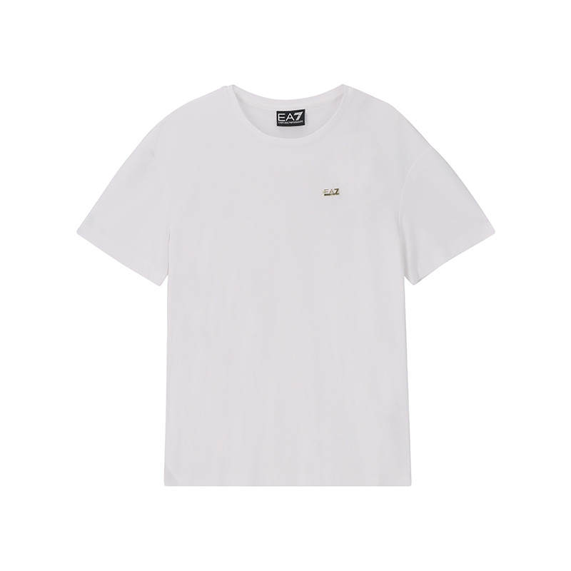 EMPORIO ARMANI Drop Shoulder Sleeve Short Sleeved T Shirts Women's