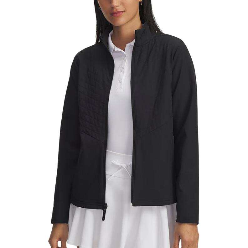 Under Armour Jackets Women's Black Stand Collar Moderate Other