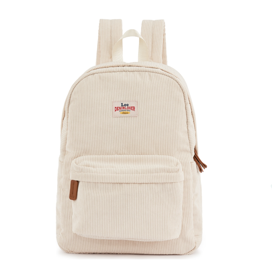Lee Lee Fabric Backpack Unisex Ecru