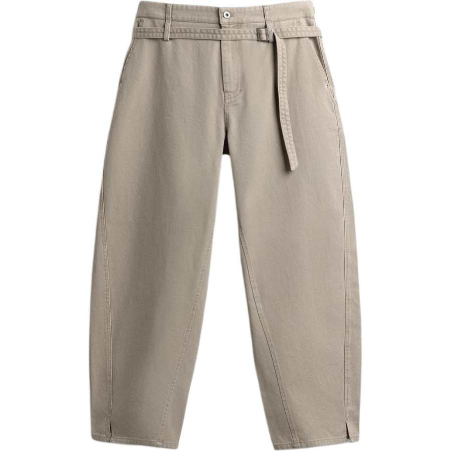 ZARA Casual Pants Men's Beige Moderate Straight Fit Pants