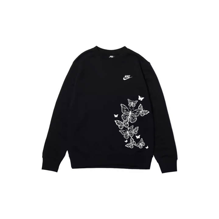 Nike Nike Sweatshirts Men's Black Crew Neck Moderate