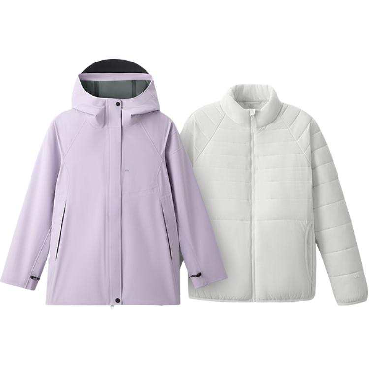 BENEUNDER BENEUNDER Waterproof, Windproof, Breathable, And Thermal Windbreaker Jacket Women's