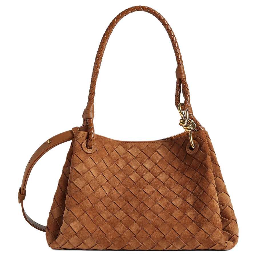 Bottega Veneta Parachute Intrecciato Shoulder Bag