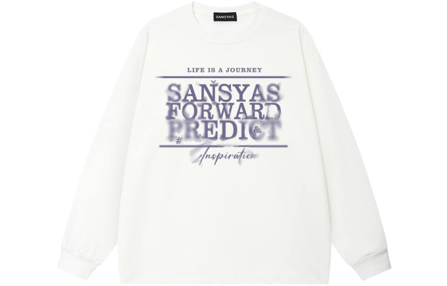 SANSYAS T Shirts Unisex Crew Neck Moderate Straight Fit
