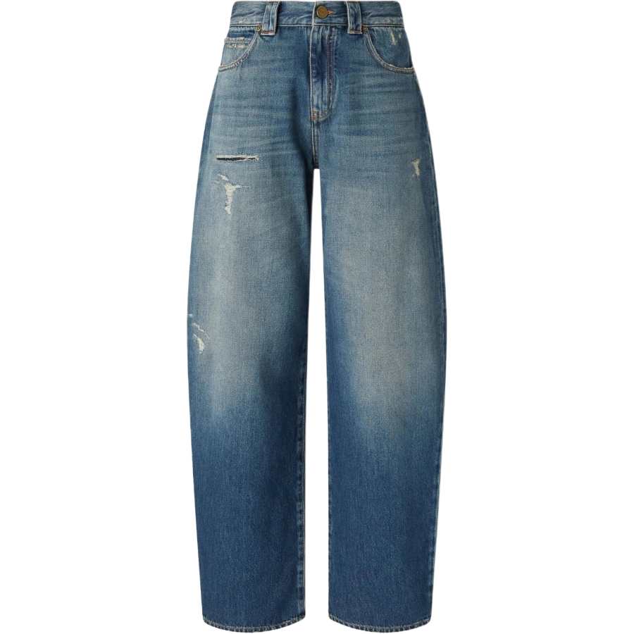 Pinko ripped-detail jeans