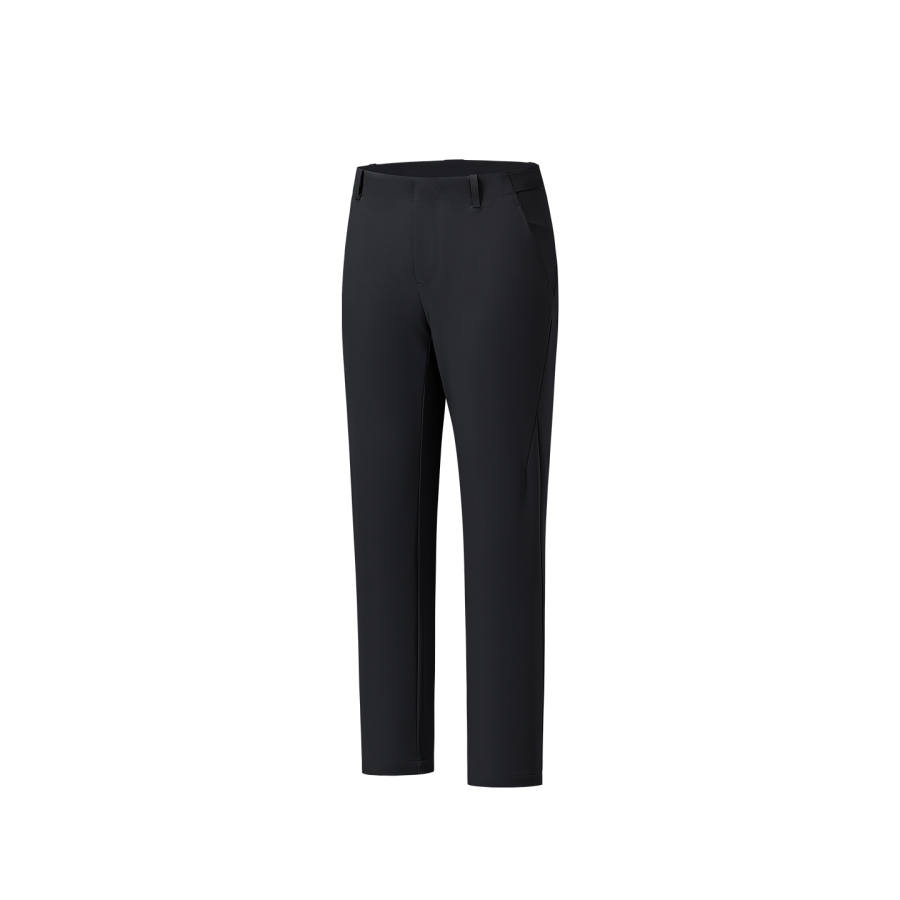 ANTA ANTA Casual Pants Men's Basic Black 2 Moderate Straight Fit Pants