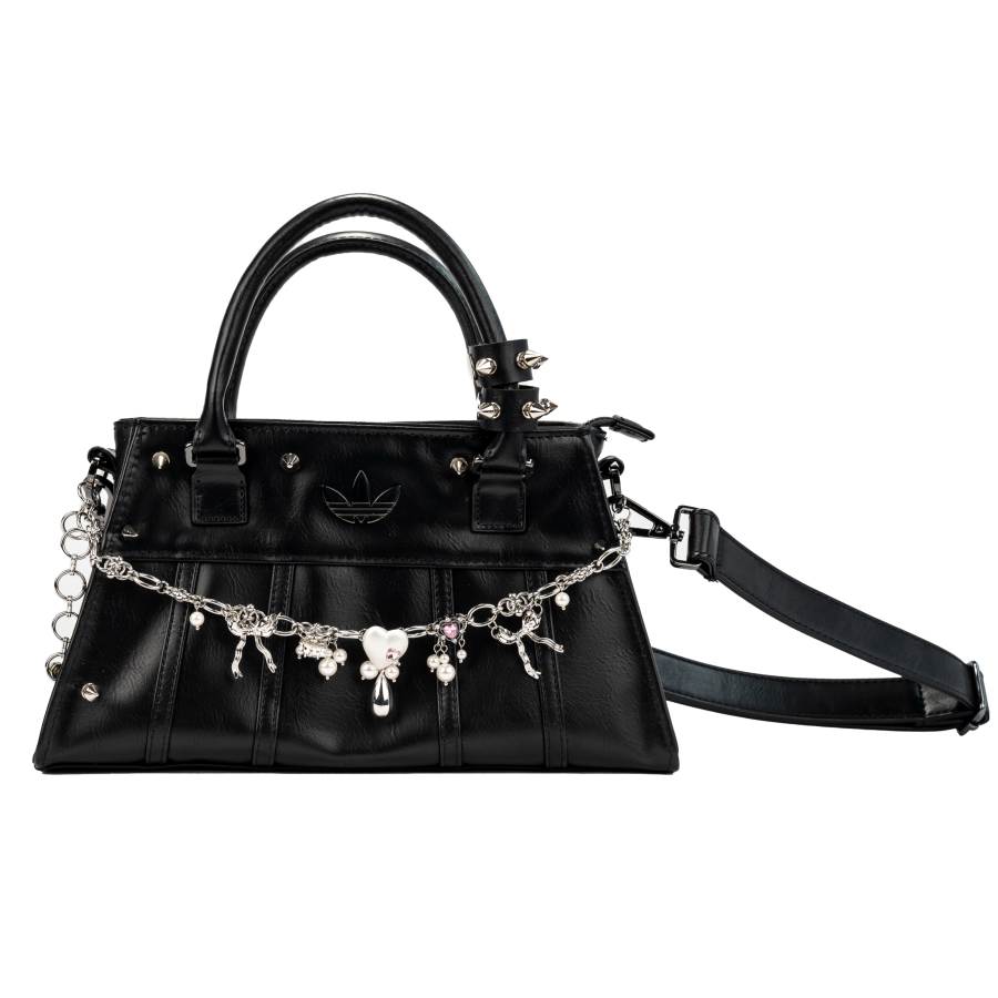 Adidas Originals Polyurethane Handbag Unisex Black