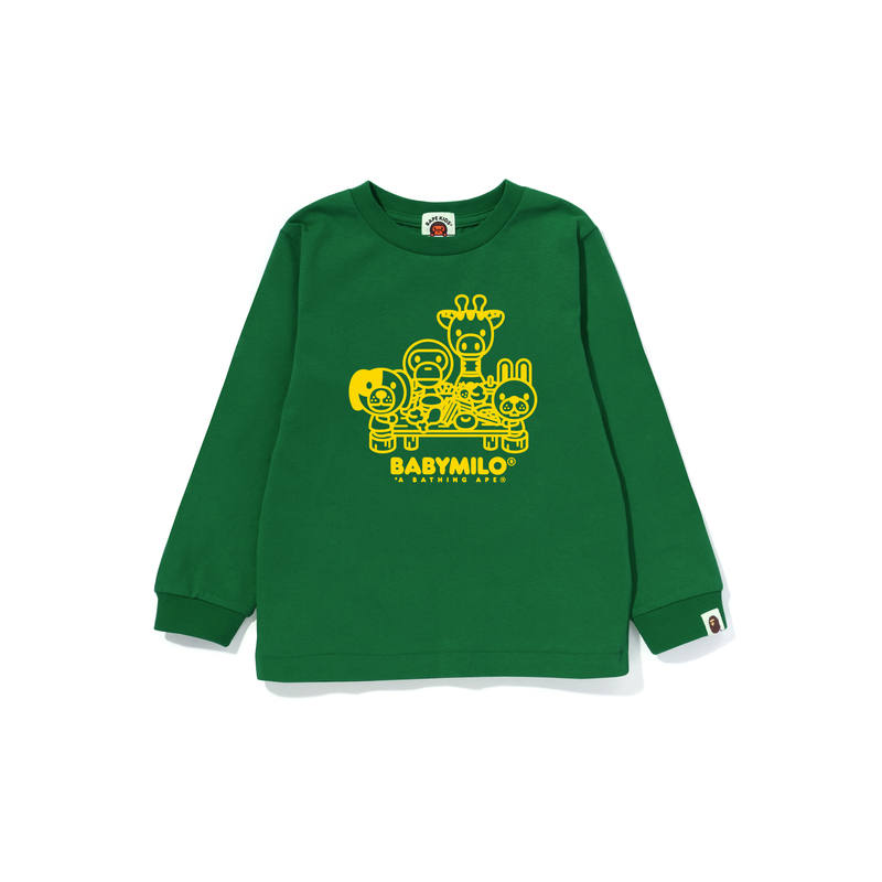 A BATHING APE T Shirt FW25 Children Aged 3 7 Years Old
