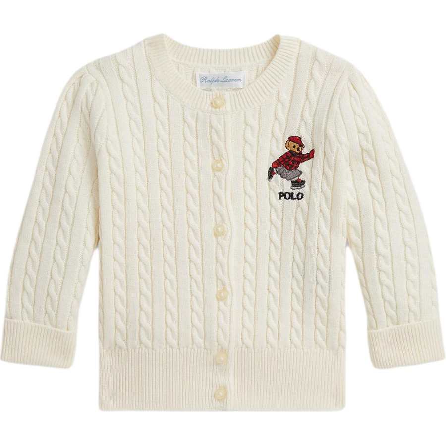 Polo Ralph Lauren Sweater Polo Bear FW25 Standard Infant And Toddler