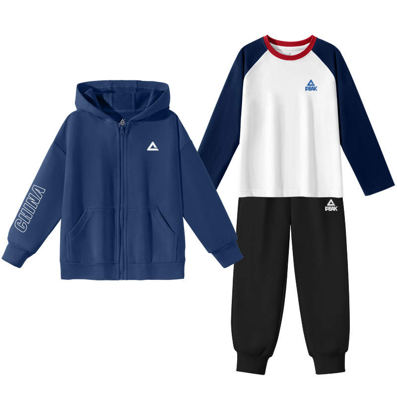 PEAK Kids Casual Sportswear Hooded Moderate