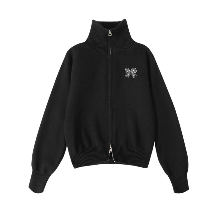 Tonlion Knitwear Unisex Lapel Moderate Cardigan