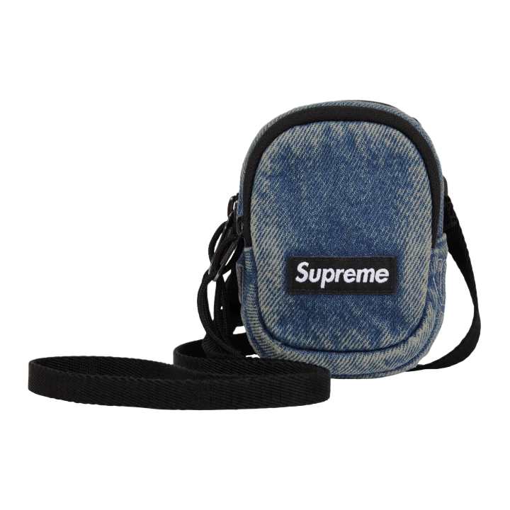 Supreme Supreme Cotton Crossbody Bags Mini Unisex Denim Blue