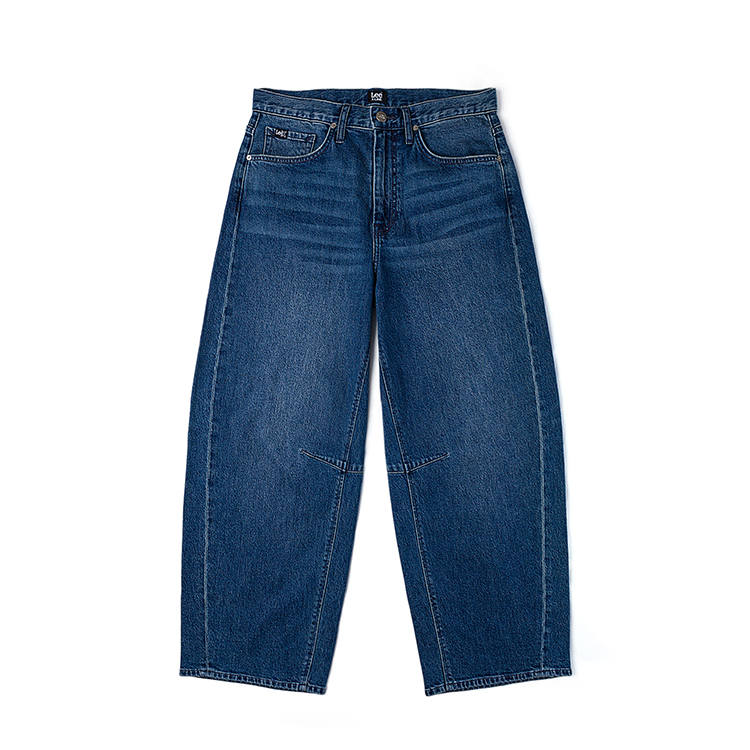 Lee Lee Jeans Unisex Medium Dark Blue Moderate Scimitar Pants