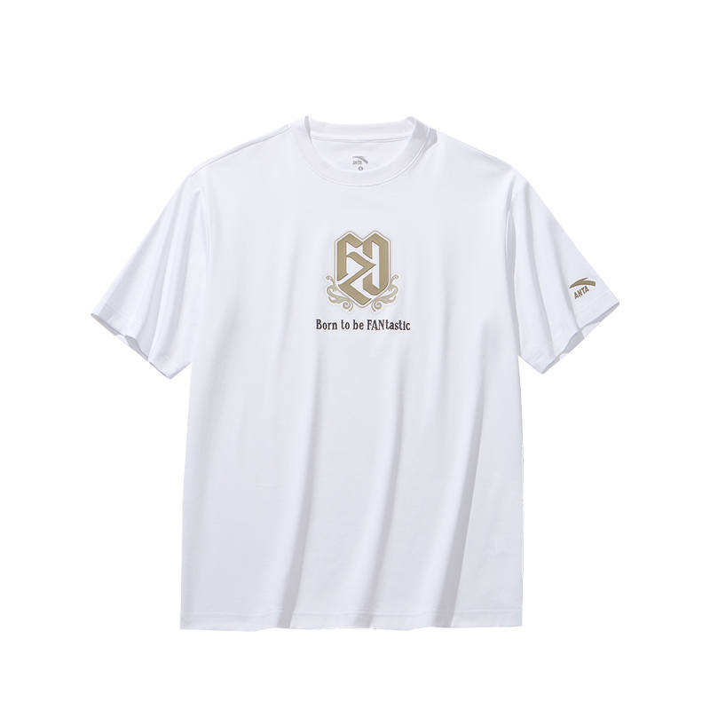 Anta T Shirt Unisex Snowflake White