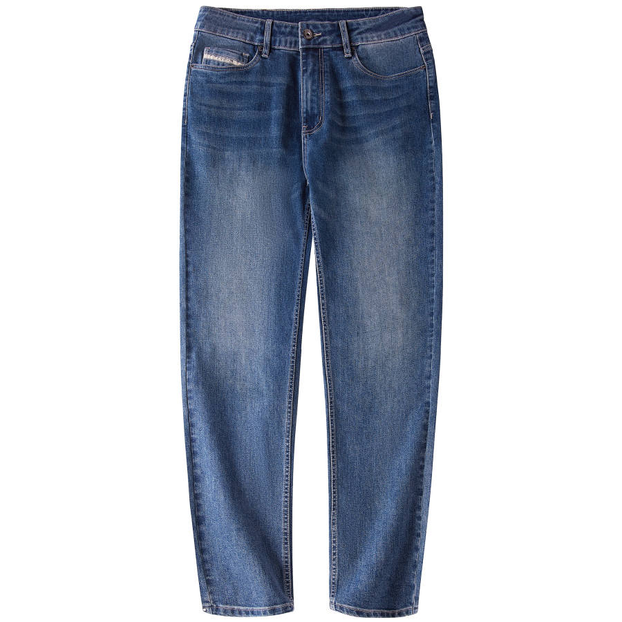 CAMEL CAMEL Waterproof Oil Resistant Washed Cotton Stretch Jeans Men's