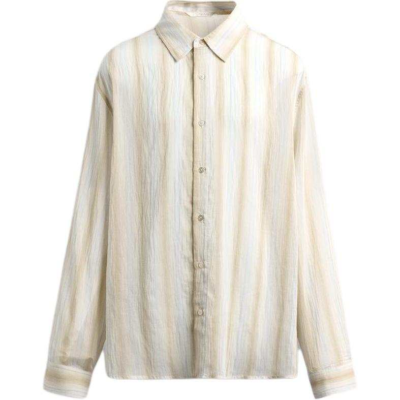 ZARA ZARA Shirts Men's White Lapel Moderate