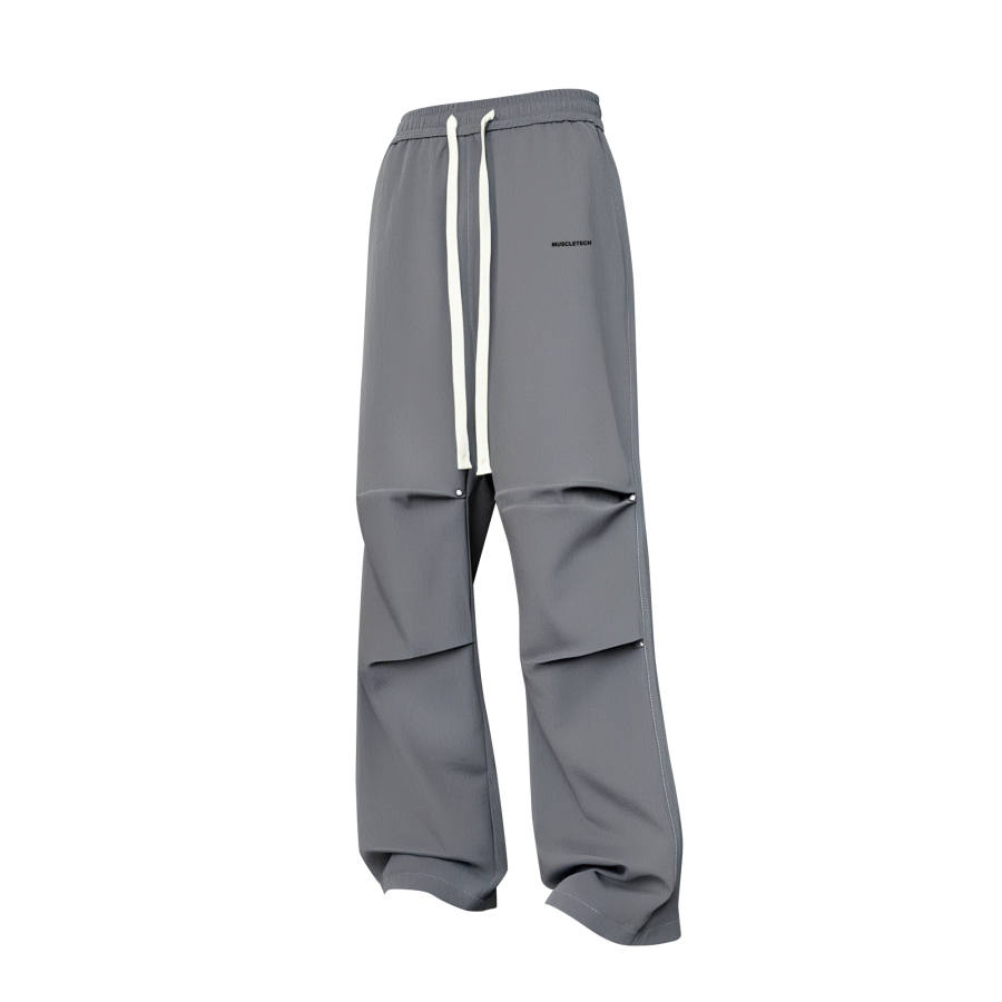 MUSCLETECH Casual Pants Unisex Moderate Straight Fit Pants