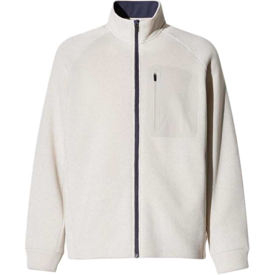 UNIQLO Jackets Men's Ivory Stand Collar Moderate Other