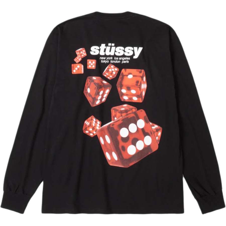 Stussy Stussy ROLLERS LS TEE T Shirt Unisex