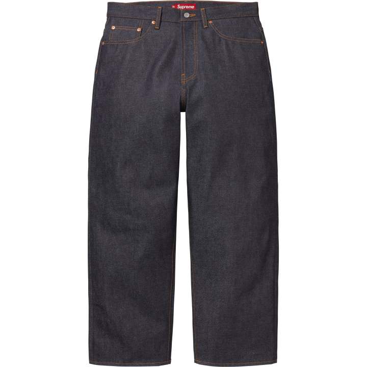 Supreme Supreme Rigid Baggy Black Selvedge Jean