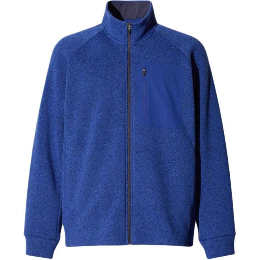 UNIQLO Jackets Men's Royal Blue Stand Collar Moderate Other