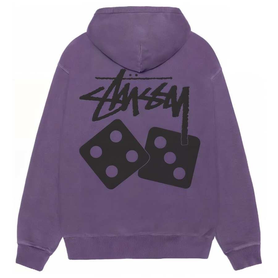 Stussy Dice Zip Hoodie Pigment Dyed