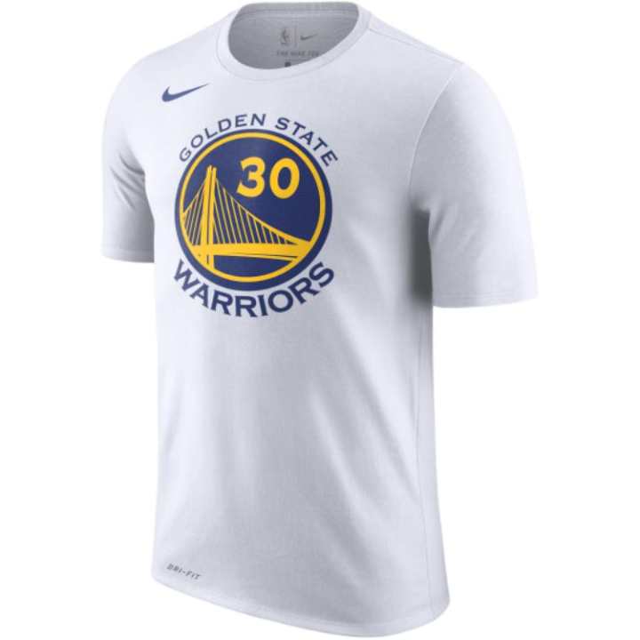 Nike Nike Golden State Warriors DRI FIT T Shirt Overseas Version Men's