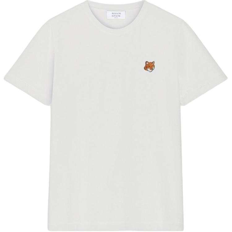 Maison Kitsune Maison Kitsune Fox Head-patch T-shirt