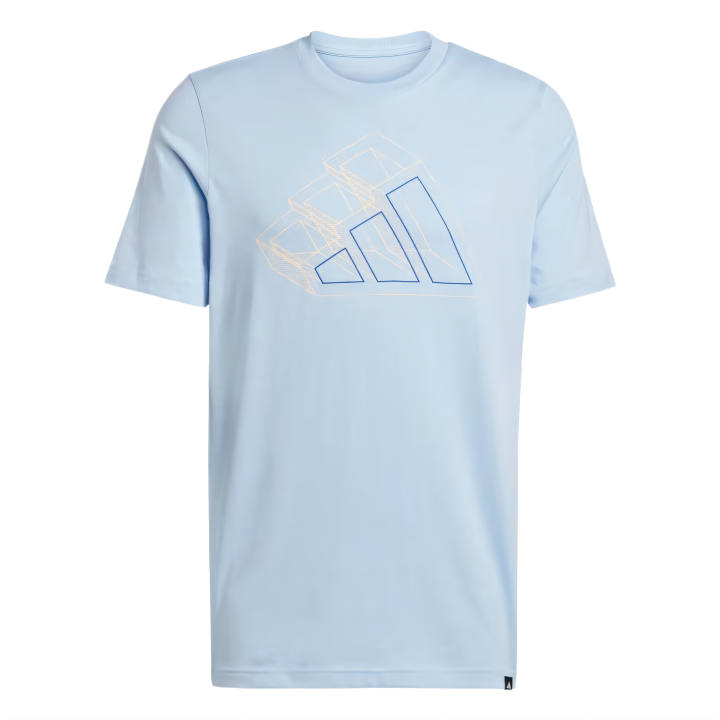 Adidas Adidas T Shirts Men's Blue Crew Neck