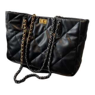 LOUIS ROYALN Pu Shoulder Bag Regular Women's Black