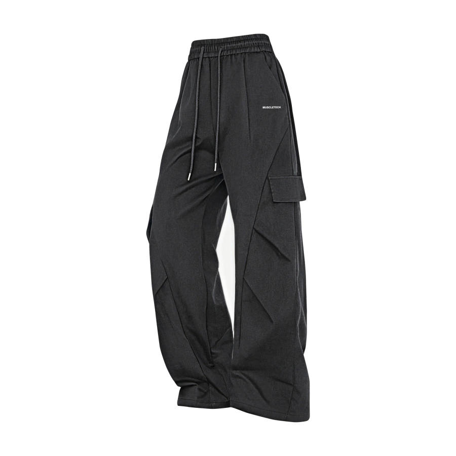 MUSCLETECH Casual Pants Unisex Moderate Straight Fit Pants
