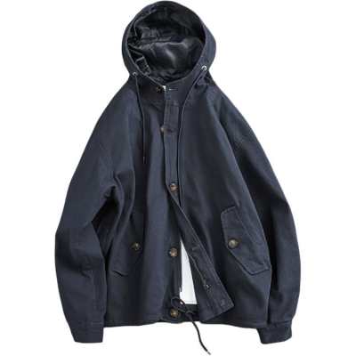 GONGNU Jackets Unisex Hooded Moderate Workwear