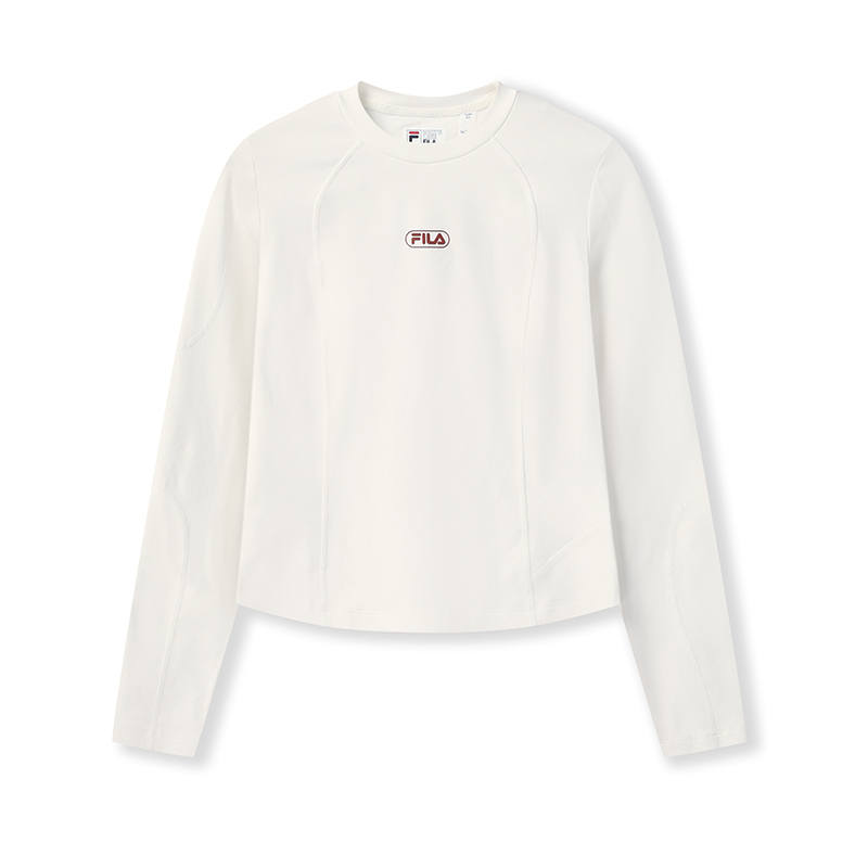 FILA T Shirt Women's Cloud Peak White