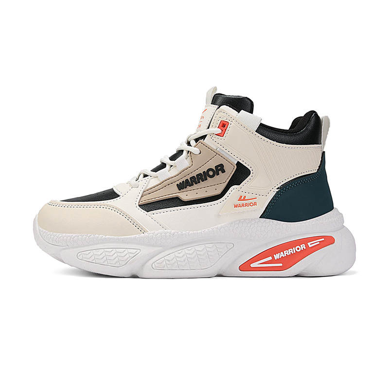 WARRIOR Warrior Cushioning Coverage Height Increasing Abrasion Resistant High top Running Shoes Men's