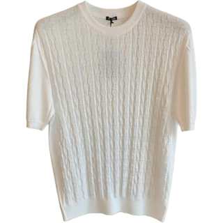 KITON Knitwear Men's White Crew Neck Moderate