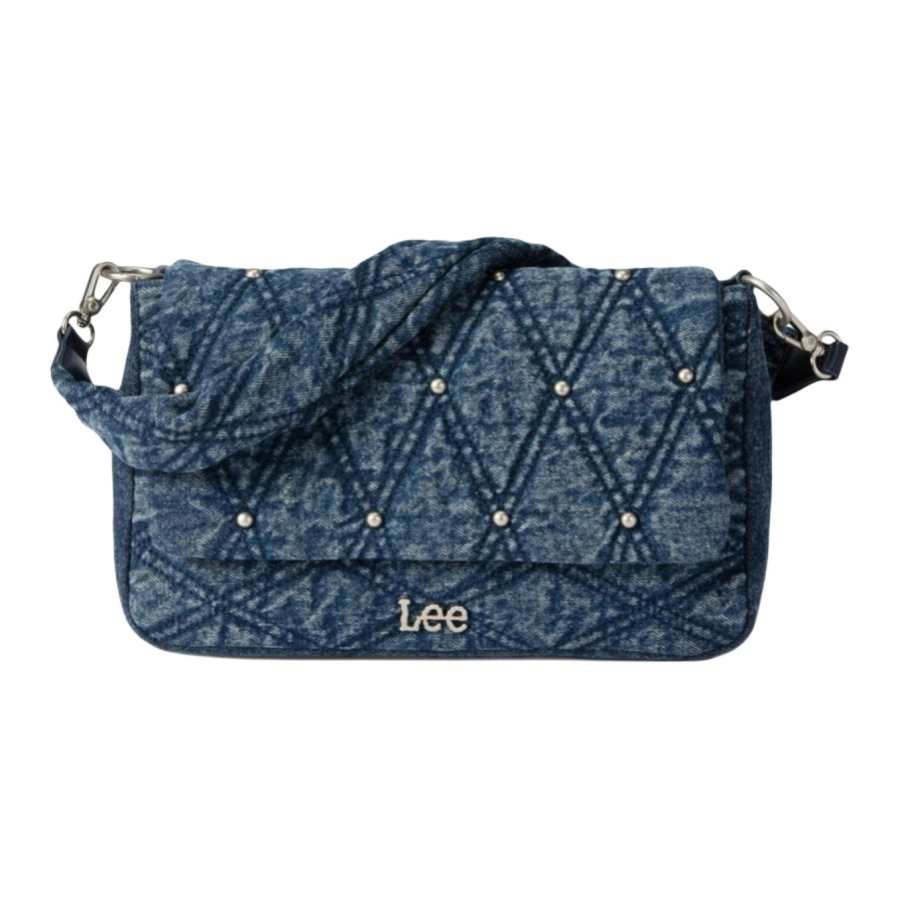 Lee Denim Shoulder Bag Regular Women's Vintage Denim Blue