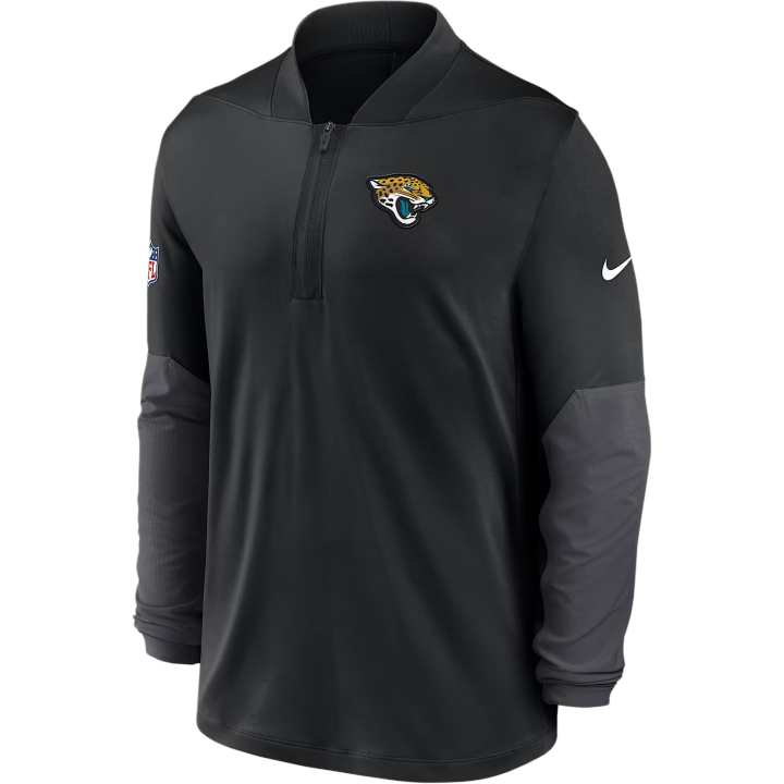Nike Nike Jacksonville Jaguars Feel The Pressure Men's Nike Dri-FIT Nfl 1/2-Zip Top