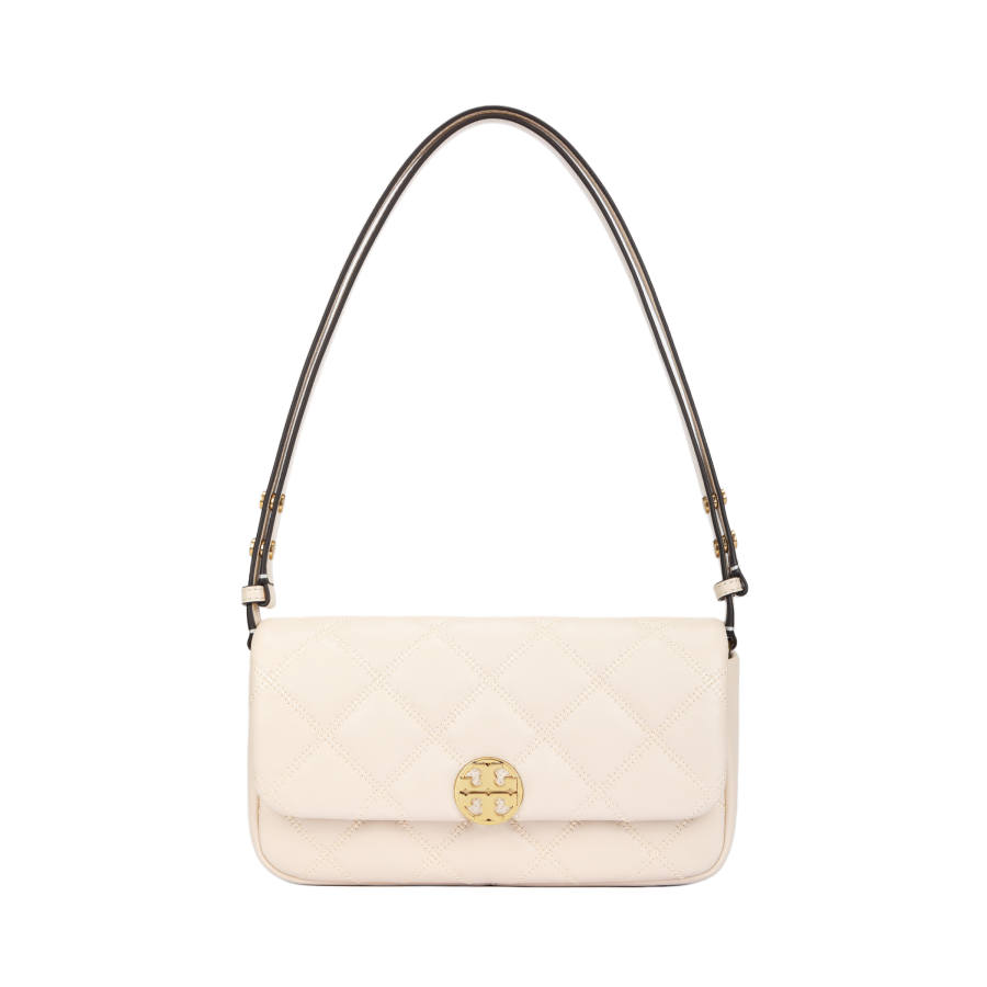 TORY BURCH Sheepskin Shoulder Bag Regular Women's Beige