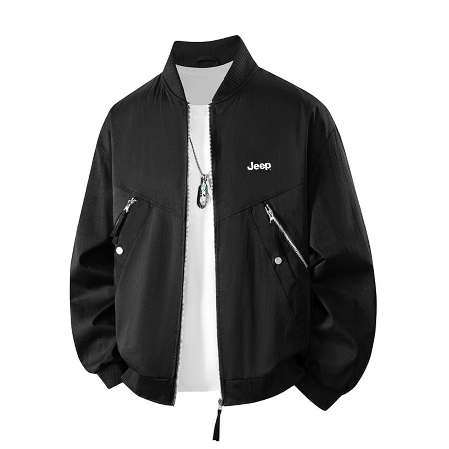 Jeep Jeep Jackets Unisex Baseball Collar Moderate Pilot