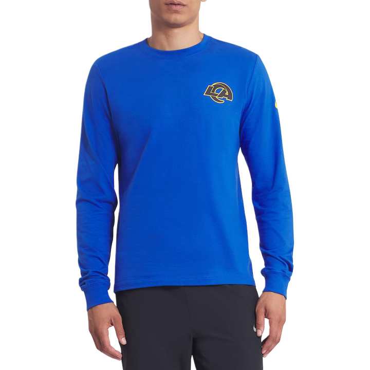 Nike Nike Los Angeles Rams Rivalries Collection Essential Men's Nike Nfl Long-Sleeve T-Shirt