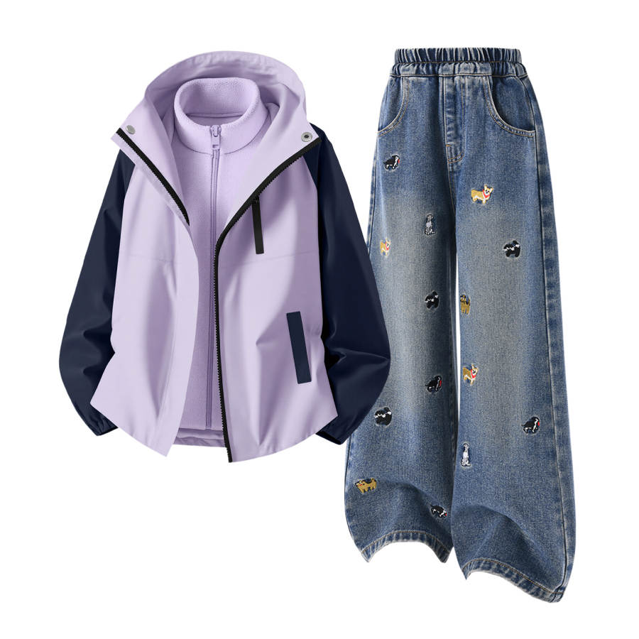 Disney Kids Casual Sportswear Hooded Moderate