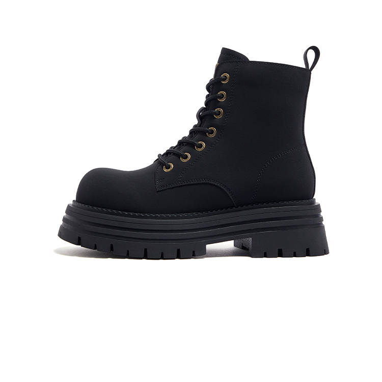 CAMEL CAMEL Combat Boots Women's Black/Sand