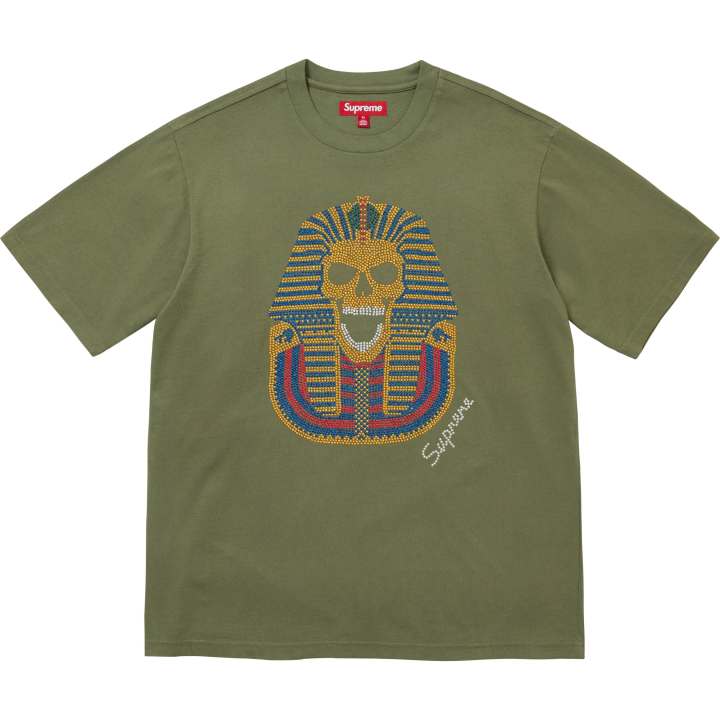 Supreme Supreme King Tut Ss studded T-shirt
