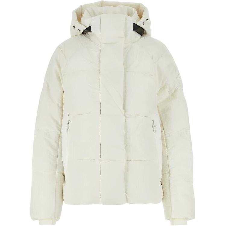 Canada Goose Junction Down Jacket Parka Coat Women's White