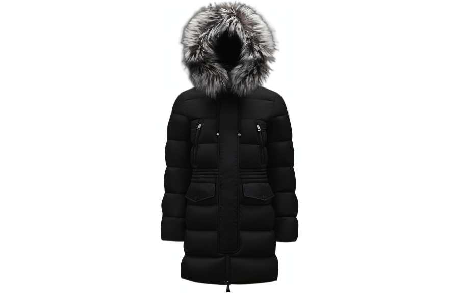 Moncler Down Jacket Winter Women's Black