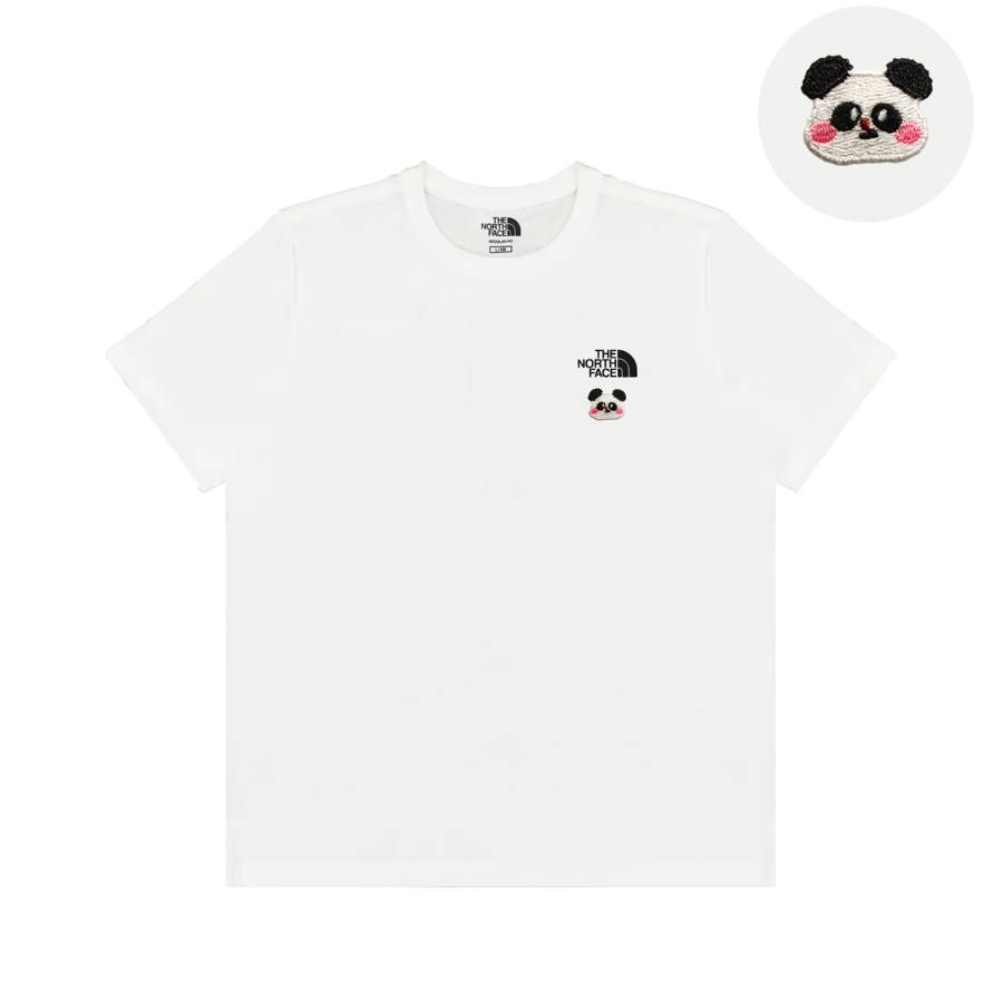 THE NORTH FACE T Shirts Unisex White Crew Neck Moderate Straight Fit